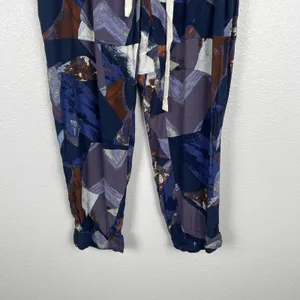 Aritzia Wilfred Women's Cropped Printed Pants Sz XS‎ thumbnail 3