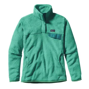 Patagonia Women's Synchilla Snap-T‎ Fleece Pullover Teal Small thumbnail 1
