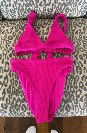 Pink Becca swimsuit bikini  thumbnail 1