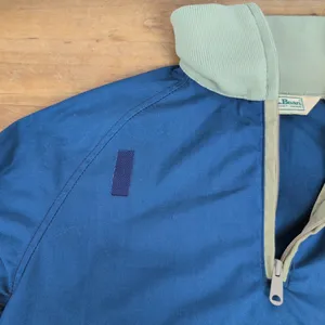Women's Vintage LL Bean Anorak Blue Jacket Medium thumbnail 3