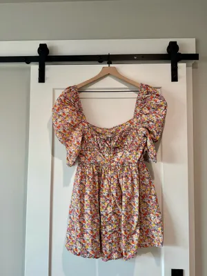 For Love & Lemons Libby Mini Dress L thumbnail 3
