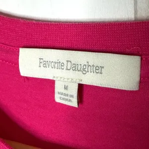 Favorite Daughter Womens Pink Graphic Tee Short Sleeve Crew Neck T-Shirt Medium thumbnail 5