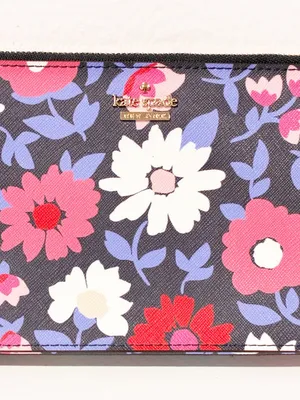 Kate Spade Cameron Street Daisy Leila Wristlet Floral Multi Wristlet thumbnail 2