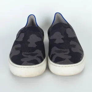 Rothys Womens The Original Slip On Knit Sneakers Shoes Size 7 Gray Camo Casual‎ thumbnail 2