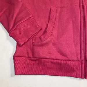 Asics Jacket Womens XS Pink Logo Full Zip Mock Neck Sweatshirt Pockets NWT thumbnail 2