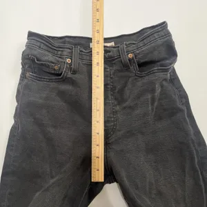 Levis Ribcage Straight Ankle Pants Women Size 28 Gray Jeans High Rise thumbnail 5