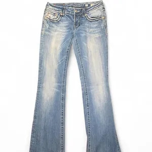 Miss Me Jeans Size 27 Low Rise Bootcut J55014B32Y Y2K Western Flap Pocket thumbnail 2