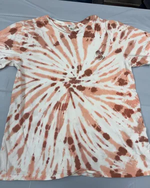 Billabong Take a Trip Tie Dye Short Sleeve Boyfriend Tee Shirt Size Large thumbnail 1