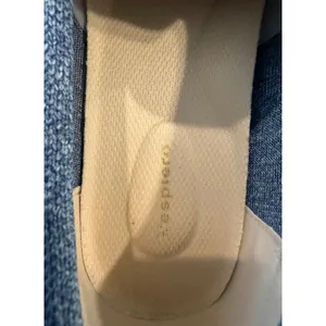 Women 7W Loafers Blue Knit Penny Slip On Comfort Shoes Nautical Preppy‎ Western thumbnail 6