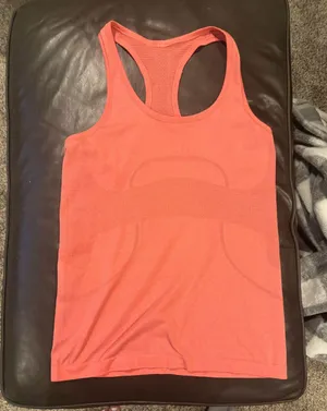 Coral Lululemon Tank Top Swiftly Tech thumbnail 1