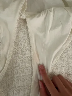 H&M White Halter Mini Dress thumbnail 2