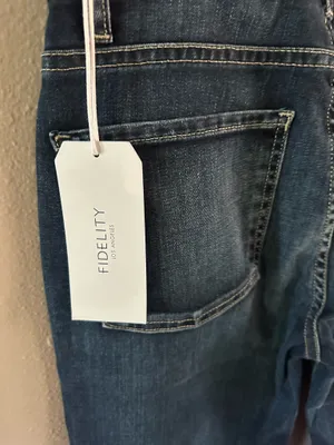 Fidelity Jeans relaxed straight Blue Size 4 thumbnail 3