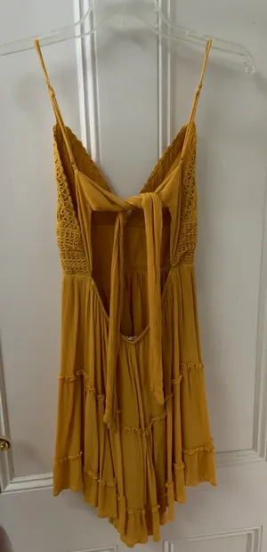Hazel Boutique Yellow Dress thumbnail 3