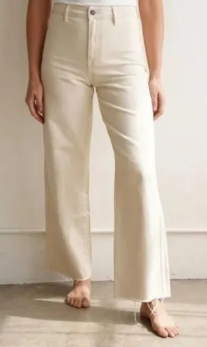 Stockholm Atelier Beige High Waisted Pants thumbnail 1