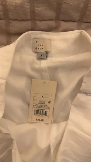 Target White pleated skirt thumbnail 3