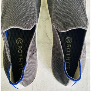 Rothys The Original Slip On Sneakers Steel Gray Comfortable Casual Shoes Sz 10.5 thumbnail 10