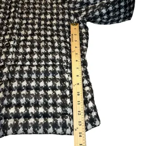Lands End Womens Houndstooth Quilted Jacket Lightweight Classic‎ Medium(10/12) thumbnail 7