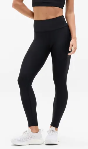 Athleta NWT Interval Tight Compression Legging in Black Size Small thumbnail 1