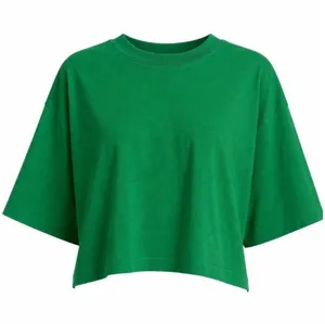 NWOT Old Navy Green Oversized Crop Tee 2X thumbnail 1