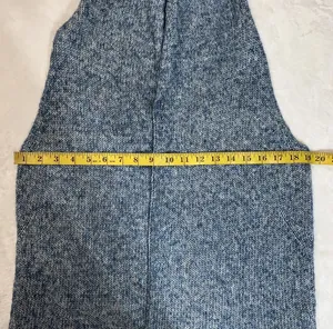 J.Jill Multi Blue Knit Open Front Draped Vest Sleeveless Sweater Xs thumbnail 10