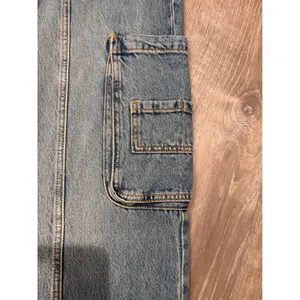 Garage Denim Ample‎ Baggy Cargo Jeans Light Wash Size 3 26 Grunge Streetwear thumbnail 2
