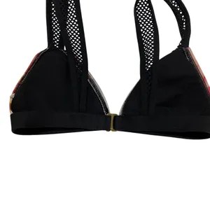 Rip Curl Palm Tree Sunset Swim Bikini Top Mesh Straps NWT MSRP‎ $45 Size XS thumbnail 5