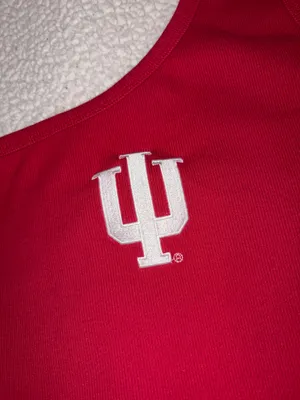 Hype & Vice Indiana Hoosiers One Shoulder Crop Tank thumbnail 2