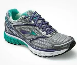 Brooks Women's Ghost 7 Athletic Shoes Gray/ Turquoise 1201611B953 thumbnail 1