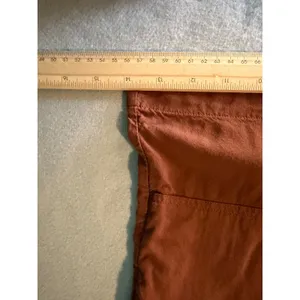 Wildfox Shorts High Waisted Pull On Large Rust Brown Rayon Pockets Summer Boho thumbnail 10
