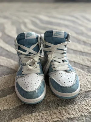 Jordan Nike Denim Air 1 Retro High OG thumbnail 4