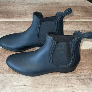 Jeffery Campbell Havana Last‎ Rain Puddle Ankle Boots Black NWOT Size 9 thumbnail 2