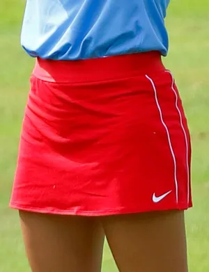 Red Nike Dri-Fit Skort Tennis Skirt thumbnail 1