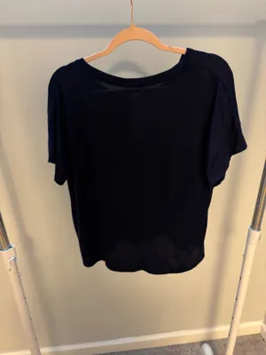 Ande Blue Boxy Soft Tee Size M thumbnail 4
