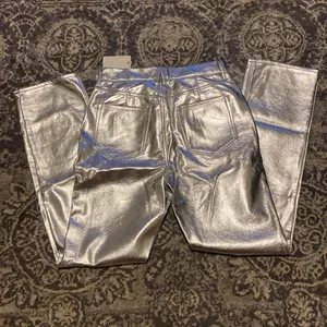 Good American Good Icon Metallic Faux Leather Size 8/29 thumbnail 7