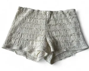 Wild Fable cream colored ruffle bloomer shorts thumbnail 1