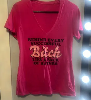 Barbie pink tshirt funny Size M thumbnail 1