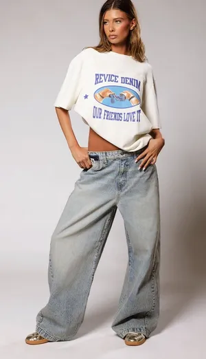 Revice Denim Revive Empire Jeans in Mist thumbnail 1
