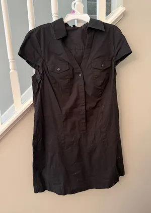 button up dress with pockets thumbnail 1