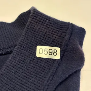 RLX Ralph Lauren Pullover Women S Navy V-Neck Ribbed Panel High-Low Top thumbnail 9