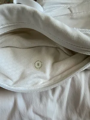 Lululemon Pace Rival Skirt White thumbnail 3