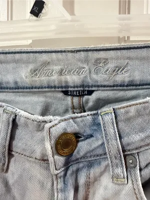 American Eagle Outfitters Light Blue Stretch Skinny Jeans thumbnail 2