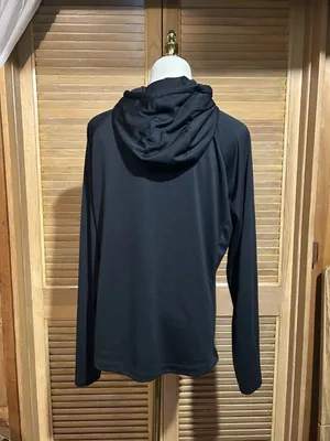 Under Armour Heat Gear Pullover Hoodie Women’s Black Size L thumbnail 4