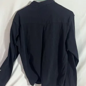 Polo by Ralph Lauren 100% cotton western pearl snap women’s size large in black thumbnail 5