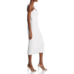AQUA‎ Rhinestone Embellished Strapless Crepe Midi Dress Size 6 New thumbnail 4