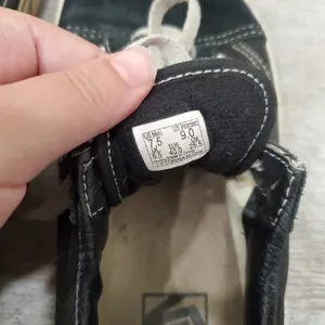 Vans Off The Wall Unisex Black Sneakers Size 7½ (Men) 9 (Women) thumbnail 7