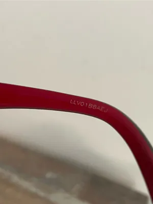 Vintage Christian Dior My Lady Dior 6 Sunglasses Havana Tortoise Red Cannage thumbnail 5