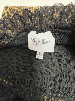 Sky to Moon Leopard Print‎ Strapless Tube Dress - Size S. thumbnail 13