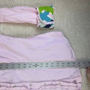 Women's Lilly Pulitzer Size 8 Button Flip Cuff Pink Blouse thumbnail 5