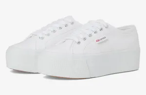 Superga White Sneakers Classic Canvas thumbnail 1