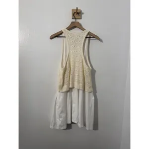 Daily Practice by Anthropologie Twofer Sweater Knit Mini Dress Lg thumbnail 8